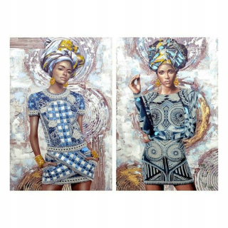DKD Picture Home Decor Colonial Africka (80 x 3