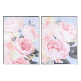 Obrázok DKD Home Decor Kvety (60 x 3 x 80 cm) (2 ks