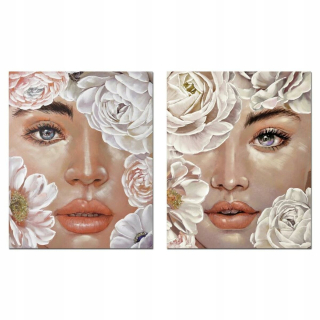 Obrázok DKD DOMOV DECON KVETY (80 x 3 x 100 cm) (2 sz