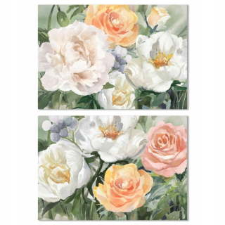 Obrázok DKD DOMOV DECON KVETY (90 x 2,5 x 60 cm) (2 s