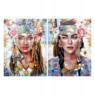 Obrázok DKD DOMOV DECON KVETY (90 x 3 x 120 cm) (2 sz