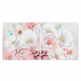 Obrázok DKD DOMOV DECON KVETY SHABBY Chic (60 x 2,5 x