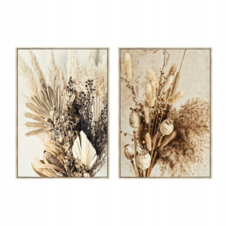 Obrázok DKD DOMÁCNA DECONKÁ Kvetina (80 x 4 x 120 cm) (2 sz