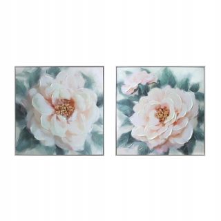 DKD DOMOV DECON Pink Picture (2 ks) (80 x 3 x 80 ° C