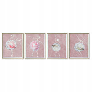 Obrázok DKD Home Decor S3018019 Balet (40 x 2,5 x 50