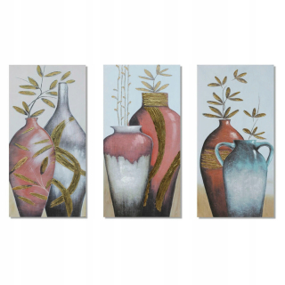 Obrázok DKD Domáca dekorácia Wase (3 ks) (60 x 2,8 x 120