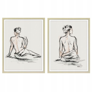 Obrázok DKD DOMOV DECON Polystyrene Woman Wood MD