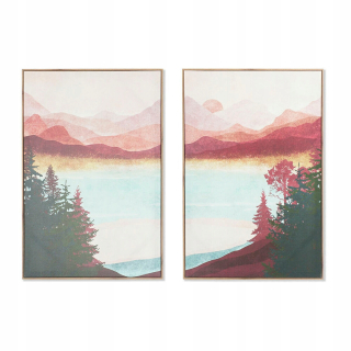 Obrázok DKD Domáca dekorácia Voda (60 x 3 x 90 cm) (2 kusy