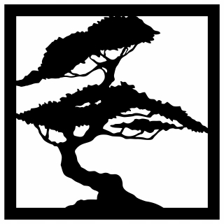 Obrázok Strom života bonsai báza Bravek 30 cm rám