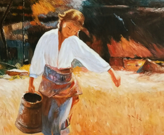 Picture Girl s džbán
