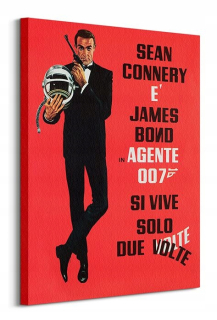 James Bond žije iba dvojnásobok obrázka 60x80 cm