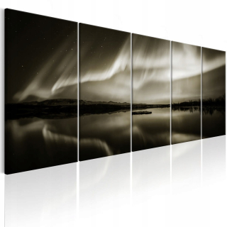 Obrázok - jazero v sépii I - 225x90