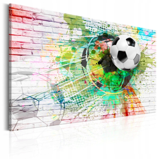 Obrázok - farebný šport (futbal) - 120x80