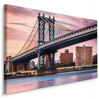 Predstavte si väčšinu Bridge Manhattan New York 120x80