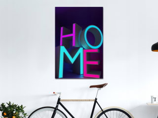 Obrázok - Neon Home (1 -diel) Vertikálne 60x90 + 2 ďalšie výrobky
