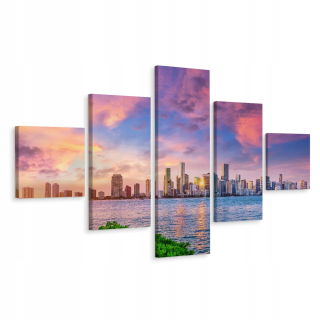 Pental Image Miami Ocean Sunset 250x150