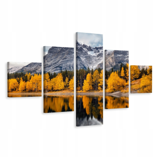 Pennapscase Image Forest v jesenných horách Zobraziť 3d 250x150