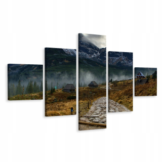 Maľovanie pentaptického tatry hala gąsienicowa 3d 200x120