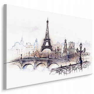 Obrázok Krásne mesto Paríž 120x80