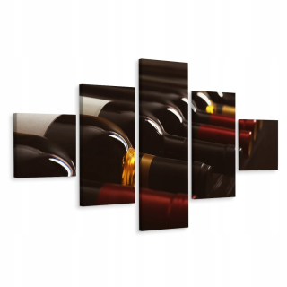 Obrázok polyptych červené víno s nápojom 250x150
