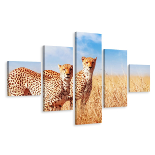 Obrázok Polyptych Wild Cats Cheese Natura 200x120