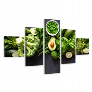 Obrázok Polyptych čerstvá zelenina Vitamín 3D 250x150