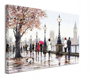 Plagát Richard MacNeil Temes Zobraziť architektúru, ľudia bez rámu 80 x 60 cm