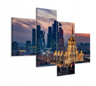 Obrázok Tetraptyk Moscow City 3D efekt 120x75