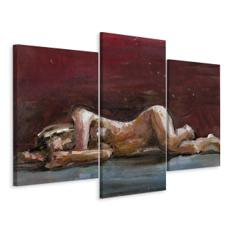 Obrázok Triptych Erotica Abstrakcia 180x120