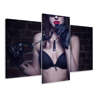 Obrázok Triptych Sensual Woman Púdy 3d 180x120