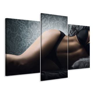 Obrázok Triptych Sensual Woman Act erotica 150x100