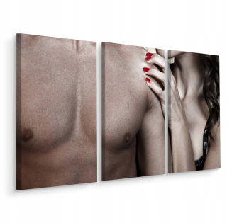 Obrázok Triptych Sensual Pair Woman Woman 150x100