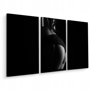 Obrázok Triptych Sensual Woman Act erotický 150x100