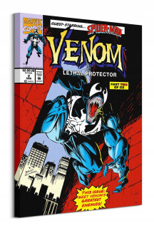 Venom Lethal Protector Comic Cover Obrázok 60x80 cm