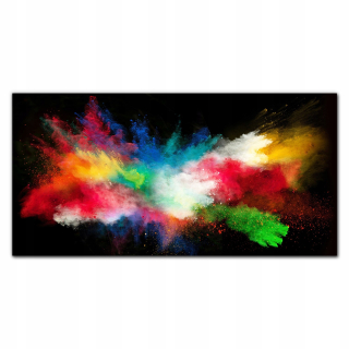 Moderný výbuch akrylového obrazu 120x60