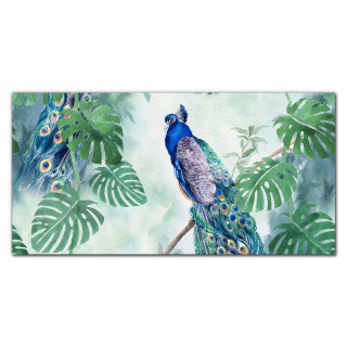 Obrázok akrylu na stene 120x60 Zoznam vetvy Bird Paw