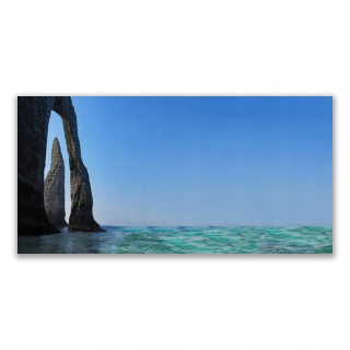 Obrázok akryl na stene 140x70 Rock Sea Krajina