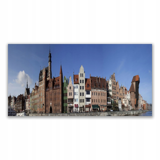 Obrázok stena akrylu s 140x70 Print City House