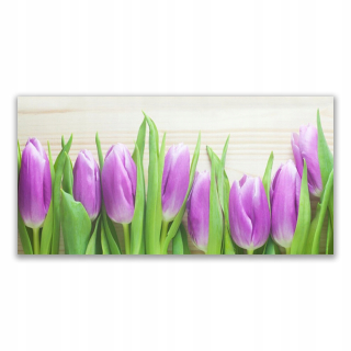 Obrázok zavesenie akrylového 120x60 tulipánov kvety natura