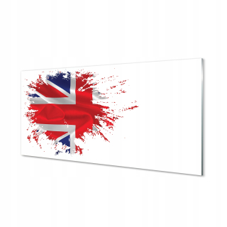 Sklenený obraz Vlajka Veľkej Británie, 120x60 cm