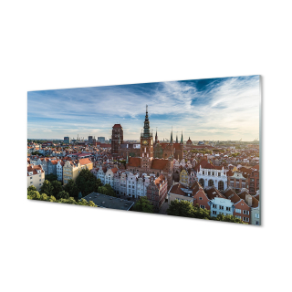 Obrázok na Gdańsk Gdansk Panorama Church 120x60 cm