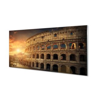 Rímový akrylový obraz Colosseeum Sunset 140x70