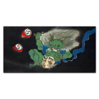 Moderný akrylový obrázok s démonovou tlačou 120x60