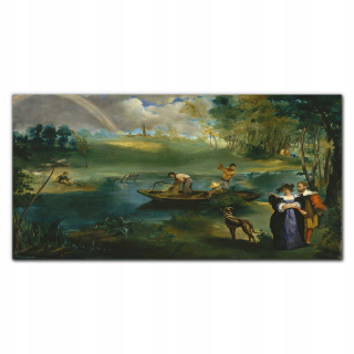 Závesný akrylový maľba 120x60 River Forest