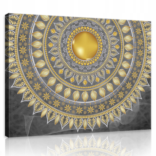Obrázok pre mandala salón Modern Grey 100x70