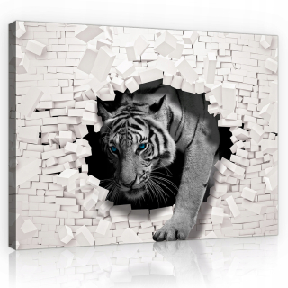 Obrázok pre spálňu Tiger Modern Brick 100x70