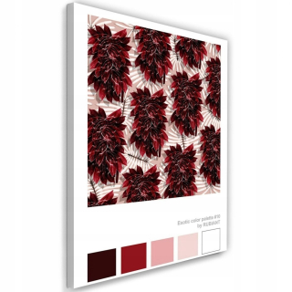 Maroon listy 50x70