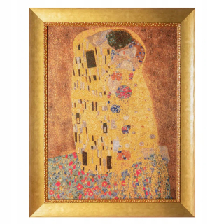 Vyšívaný „bozk“ -Gustav Klimt