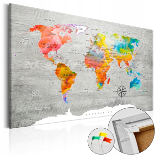 Obrázok na dopravnej zápche - Multi -Colored Travels - 120x80