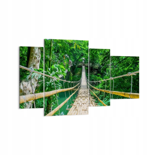 Obrázok na plátne Jungle Bridge View DL120X70-3185